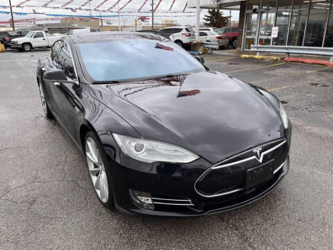 2014 Tesla Model S for sale at I-80 Auto Sales in Hazel Crest IL