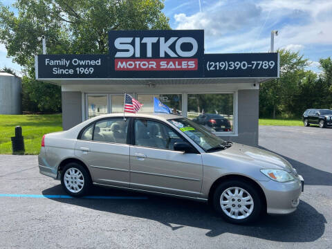 2005 Honda Civic for sale at SITKO MOTOR SALES INC in Cedar Lake IN