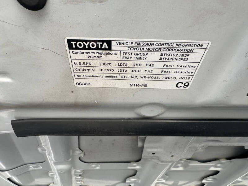 2021 Toyota Tacoma SR