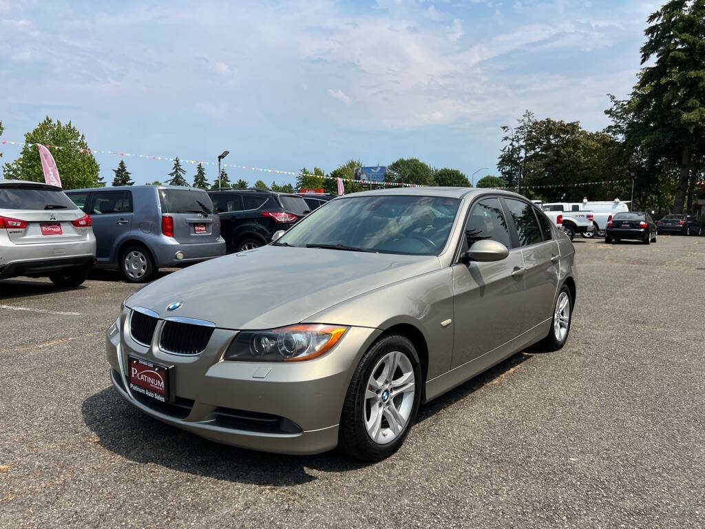 2008 BMW 3 Series for sale at PLATINUM AUTO SALES INC in Lacey, WA