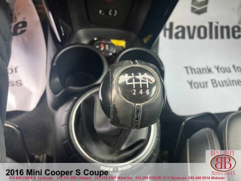 2016 MINI Hardtop 2 Door Cooper S