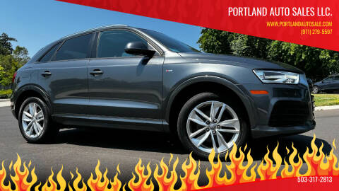 2018 Audi Q3 for sale at PORTLAND AUTO SALES LLC. in Portland OR