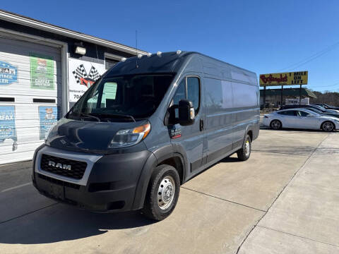 2021 RAM ProMaster for sale at NATIONAL CAR AND TRUCK SALES LLC in Concord NC