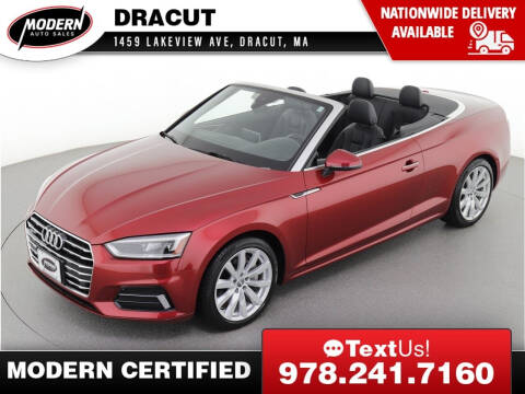 2018 Audi A5 for sale at Modern Auto Sales in Tyngsboro MA