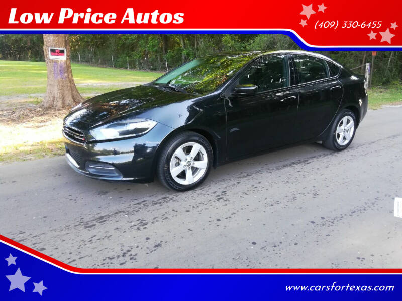 2015 Dodge Dart for sale at Low Price Autos in Beaumont TX