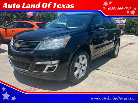2017 Chevrolet Traverse for sale at Auto Land Of Texas in Cypress TX