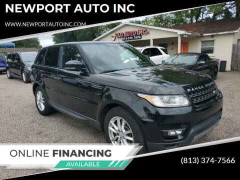 2015 Land Rover Range Rover Sport for sale at NEWPORT AUTO INC in Tampa FL