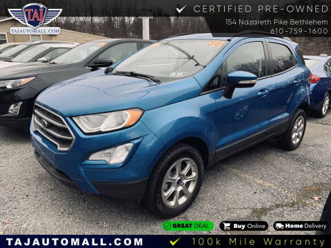 2018 Ford EcoSport for sale at Taj Auto Mall in Bethlehem PA