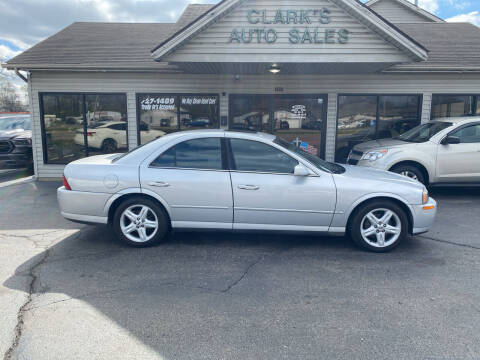 2001 Lincoln LS for sale at Clarks Auto Sales in Middletown OH