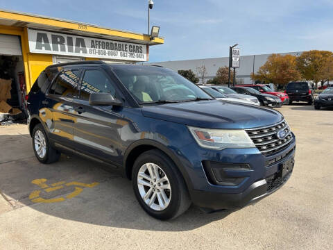 2016 Ford Explorer for sale at Aria Affordable Cars LLC in Arlington TX