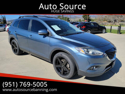 2015 Mazda CX-9 for sale at Auto Source in Banning CA