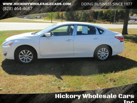 2013 Nissan Altima for sale at Hickory Wholesale Cars Inc in Newton NC