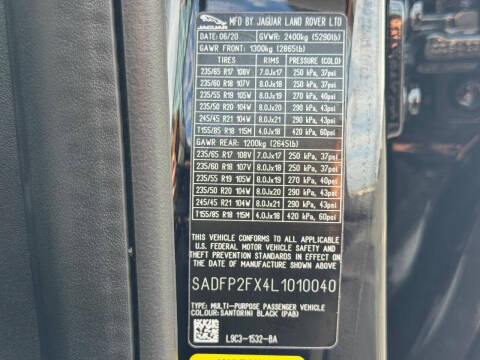 2020 Jaguar E-PACE P250 SE