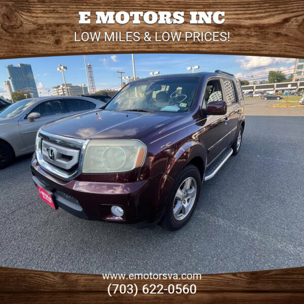 2009 Honda Pilot for sale at E Motors INC in Vienna VA