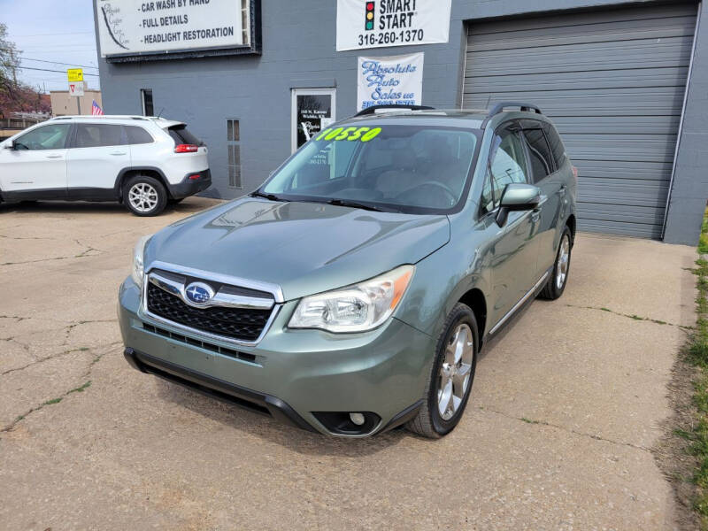 2015 Subaru Forester for sale at Absolute Auto Sales in Wichita KS