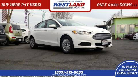 2013 Ford Fusion for sale at Westland Auto Sales on 7th in Fresno CA