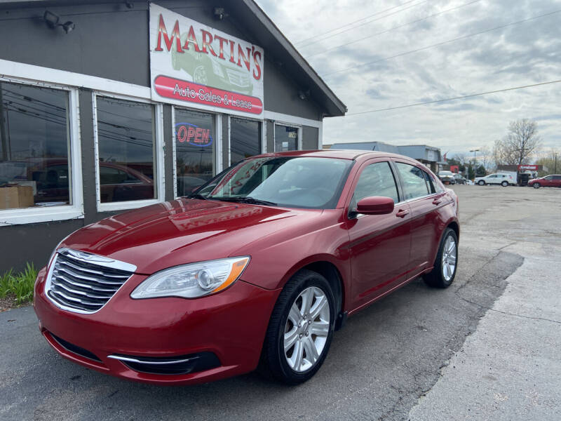 2013 Chrysler 200 for sale at Martins Auto Sales in Shelbyville KY