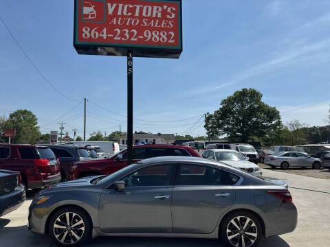 2017 Nissan Altima for sale at Victor's Auto Sales in Greenville SC