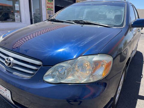 2003 Toyota Corolla for sale at Best Buy Auto Sales in Hesperia CA