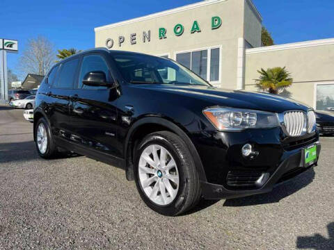 2017 BMW X3 for sale at OPEN ROAD MOTORSPORTS in Lynnwood WA