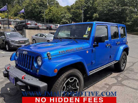 2016 Jeep Wrangler Unlimited for sale at J & M Automotive in Naugatuck CT