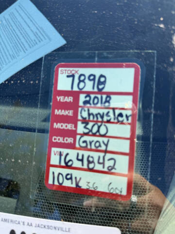 2018 Chrysler 300 Limited