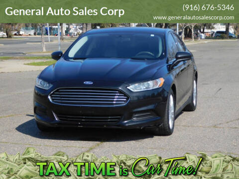 2015 Ford Fusion Hybrid for sale at General Auto Sales Corp in Sacramento CA