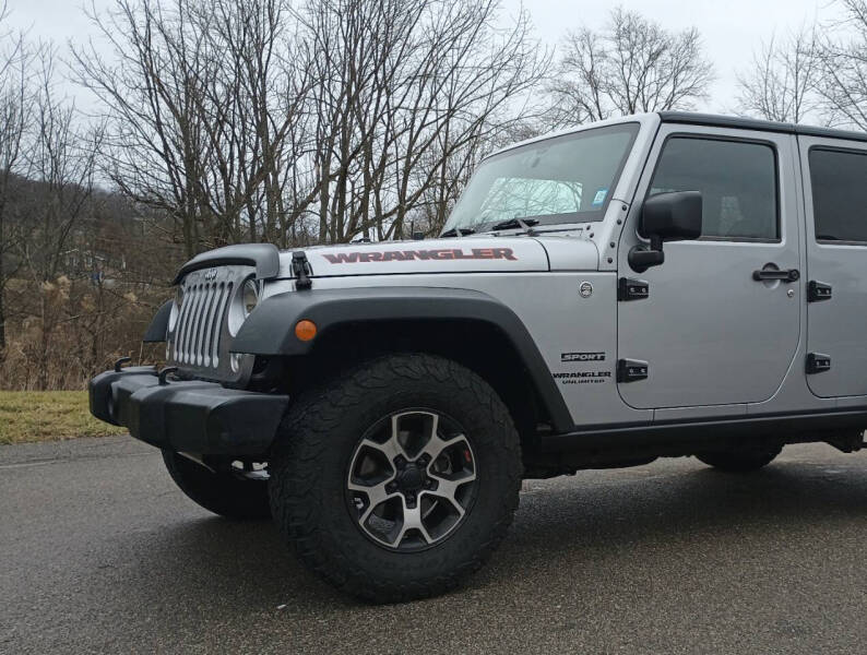 2014 Jeep Wrangler Unlimited for sale at Mitchell Hill Motors in Butler PA