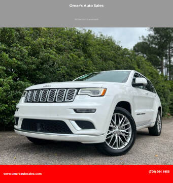 2017 Jeep Grand Cherokee for sale at Omar's Auto Sales in Martinez GA