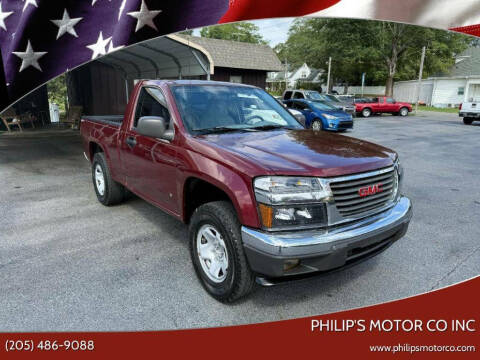 2008 GMC Canyon for sale at PHILIP'S MOTOR CO INC in Haleyville AL