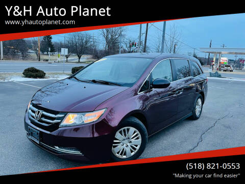 2015 Honda Odyssey for sale at Y&H Auto Planet in Rensselaer NY