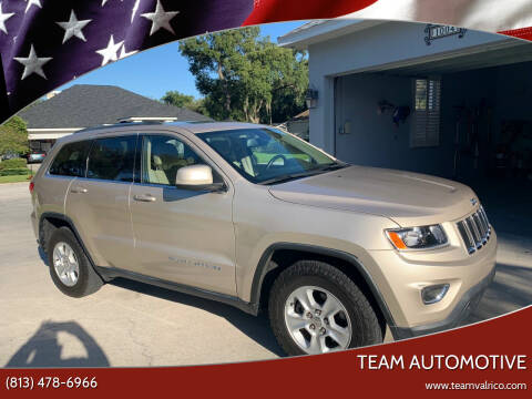 2014 Jeep Grand Cherokee for sale at TEAM AUTOMOTIVE in Valrico FL