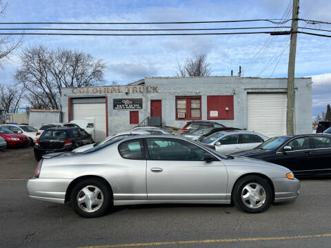 2005 Chevrolet Monte Carlo for sale at Dan's Auto Sales and Repair LLC in East Hartford CT
