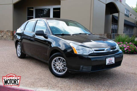 2010 Ford Focus for sale at Mcandrew Motors in Arlington TX