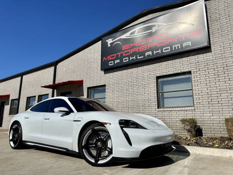 2022 Porsche Taycan for sale at Exotic Motorsports of Oklahoma in Edmond OK