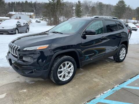 2014 Jeep Cherokee for sale at NORTH 36 AUTO SALES LLC in Brookville PA