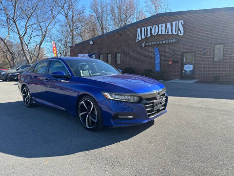 2019 Honda Accord for sale at Autohaus of Greensboro in Greensboro NC