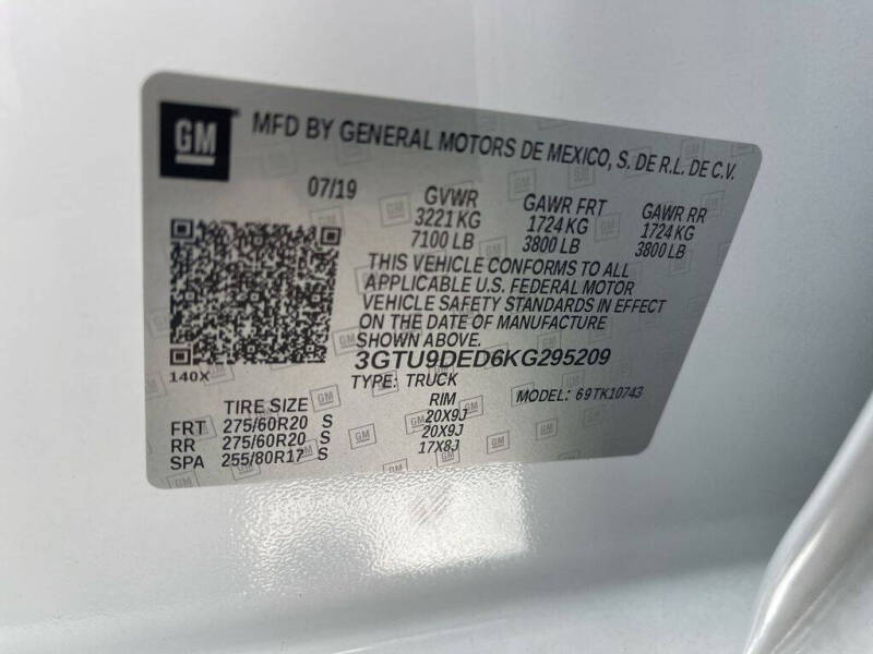 2019 GMC Sierra 1500