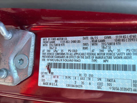 2016 Ford Escape Titanium