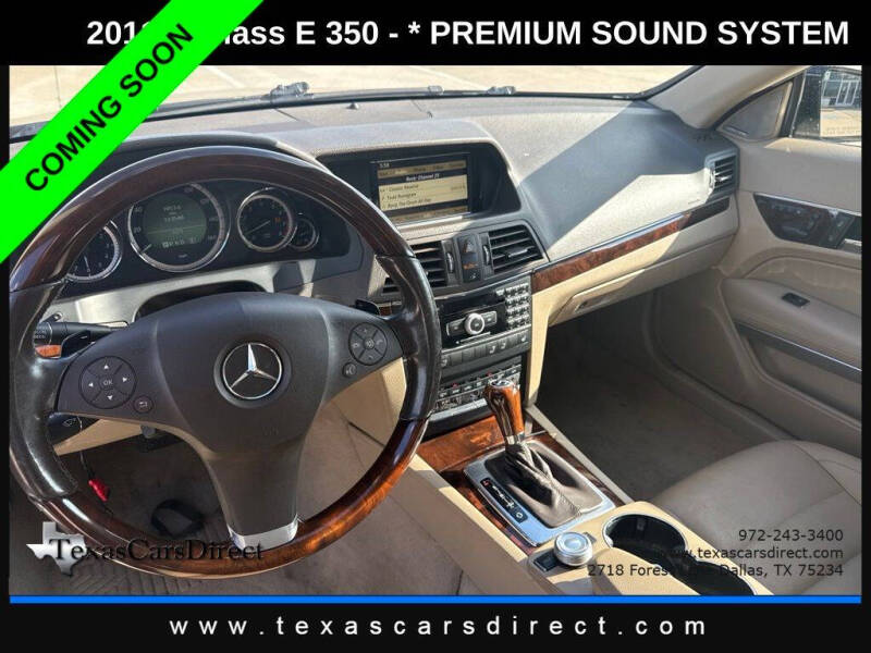 2011 Mercedes-Benz E-Class E 350