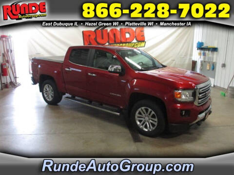 2016 GMC Canyon for sale at Runde PreDriven in Hazel Green WI