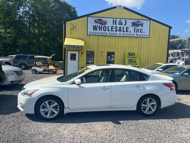 2015 Nissan Altima for sale at H & J Wholesale Inc. in Charleston SC