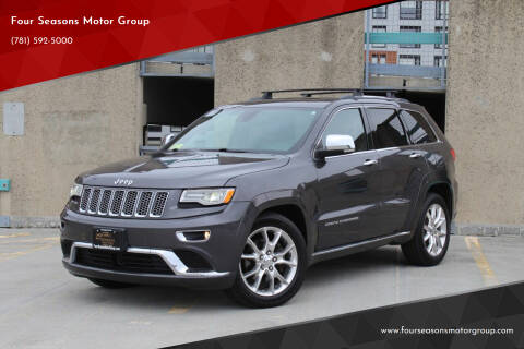 2015 Jeep Grand Cherokee for sale at Four Seasons Motor Group in Swampscott MA
