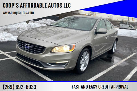2015 Volvo S60 for sale at COOP'S AFFORDABLE AUTOS LLC in Otsego MI