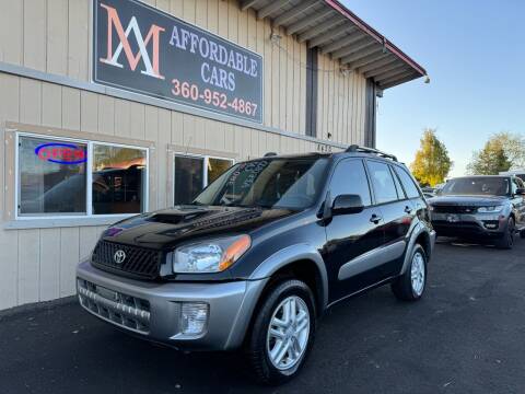 2003 Toyota RAV4 for sale at M & A Affordable Cars in Vancouver WA