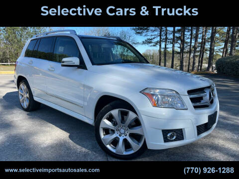 2011 Mercedes-Benz GLK for sale at Selective Cars & Trucks in Woodstock GA