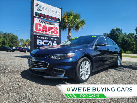 2017 Chevrolet Malibu for sale at Let's Go Auto Of Columbia in West Columbia SC
