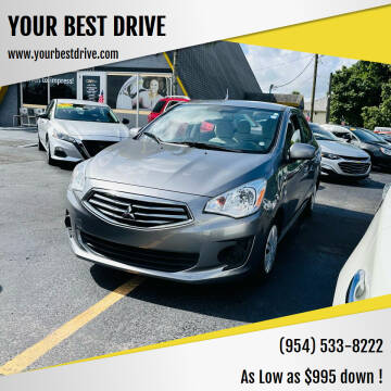 2019 Mitsubishi Mirage G4 for sale at YOUR BEST DRIVE in Oakland Park FL
