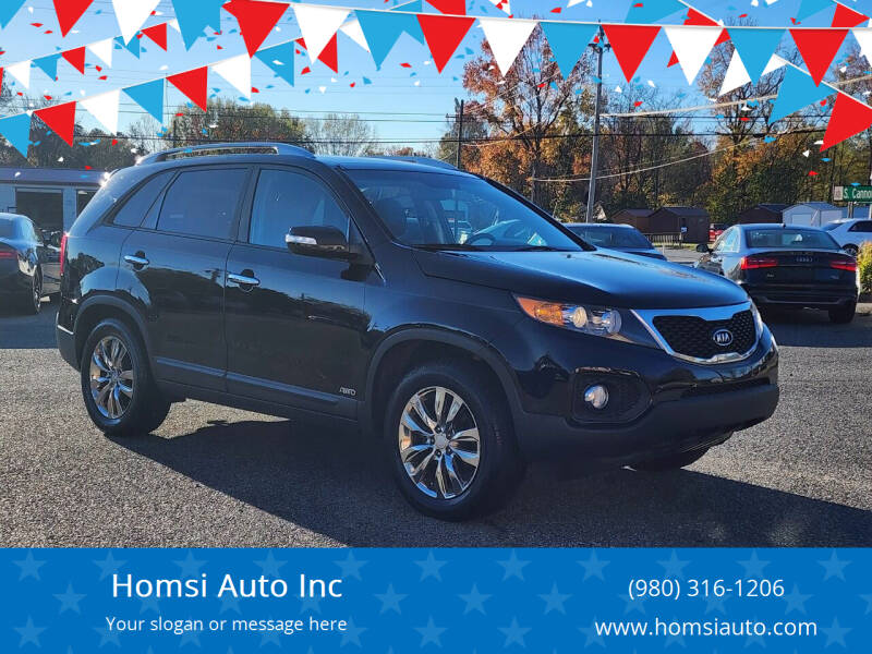 2011 Kia Sorento for sale at Homsi Auto Inc in Kannapolis NC