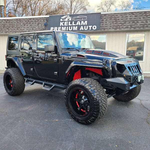 2012 Jeep Wrangler Unlimited for sale at Kellam Premium Auto LLC in Lenoir City TN